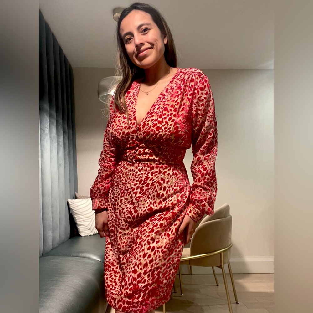 French Connection Holiday Dress Size 8